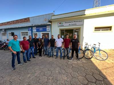 Prefeitura adquire bicicletas para o trabalho dos agentes de endemias