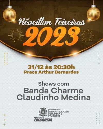 PREFEITURA ANUNCIA FESTIVIDADE DO REVEILLON 2023