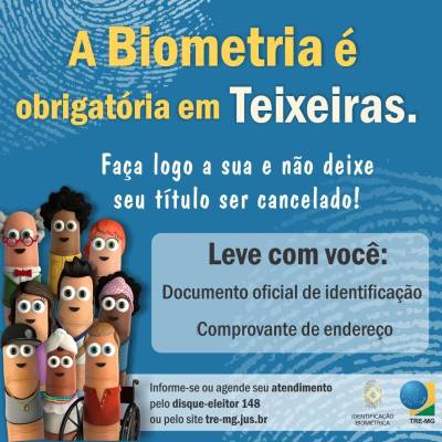 Identificação Biométrica da Justiça Eleitoral chega a Teixeiras